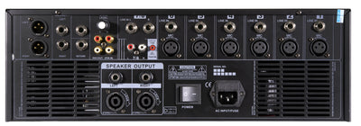 LA-MIXRACK - Table de mixage multimédia rackable 3U - Face arrière