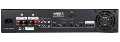 LA-2300D - Amplificateur mélangeur multimédia 2 x 300W en 4-8 ohms - Face arrière