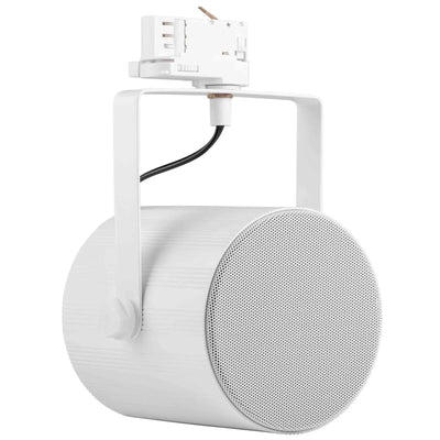 Image haut parleur sans fils blanc LA-SPOT15 cote gauche