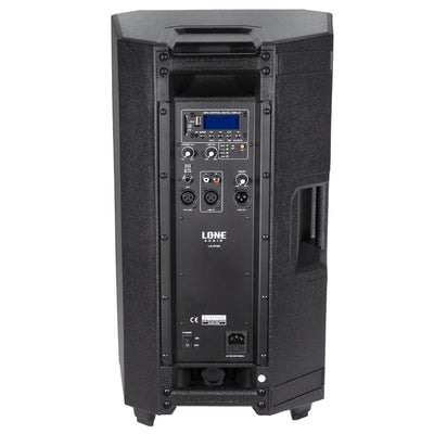 Image face arrière enceinte professionnelles