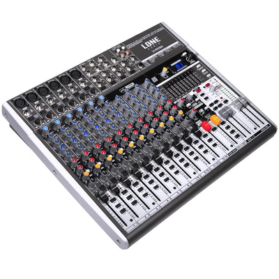 Image face avant inclinée table de mixage LA-MIX1804