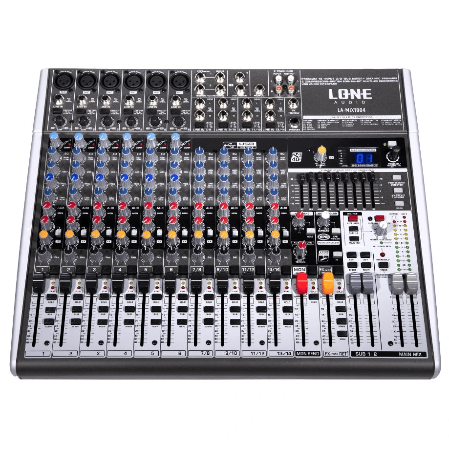 Image face avant table de mixage LA-MIX1804