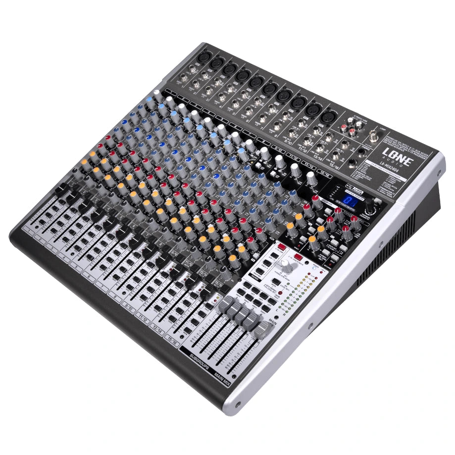 Image face avant table de mixage LA-MIX2404 de coté droit