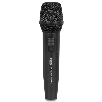 Image LA-MBLACK Microphone dynamique à main filaire noire