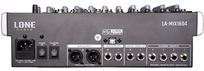 LA-MIX1604 - Table de mixage multimédia 16 canaux - Face arrière