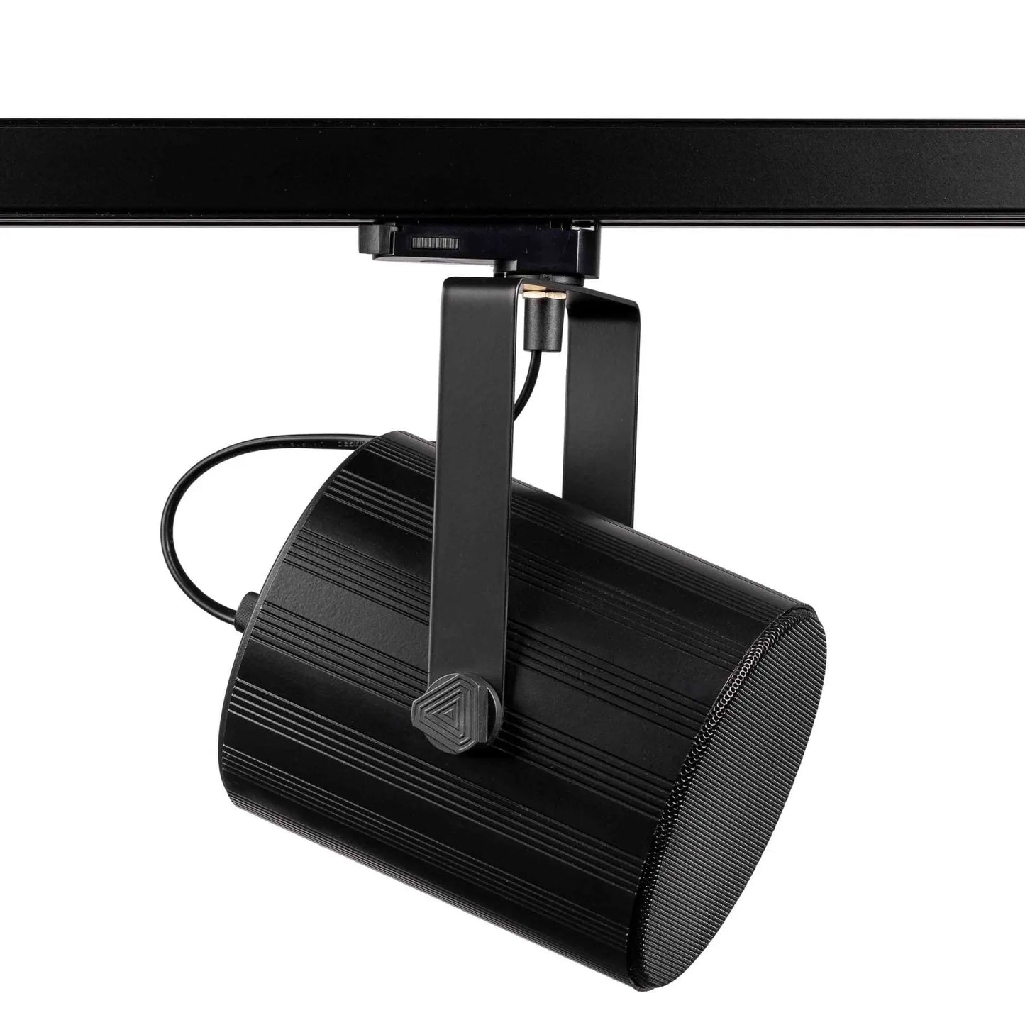 LASPOT15 haut parleur sans fils noir de coté sur rail