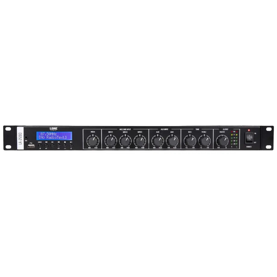 LA 2120D D Amplificateur melangeur class D Face Avant