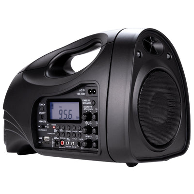 Image du MKS-65-PLAY système amplifié portable UHF avec micro main face avant