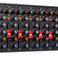 LA-MIXRACK - Table de mixage multimédia rackable 3U - Face avant inclinée