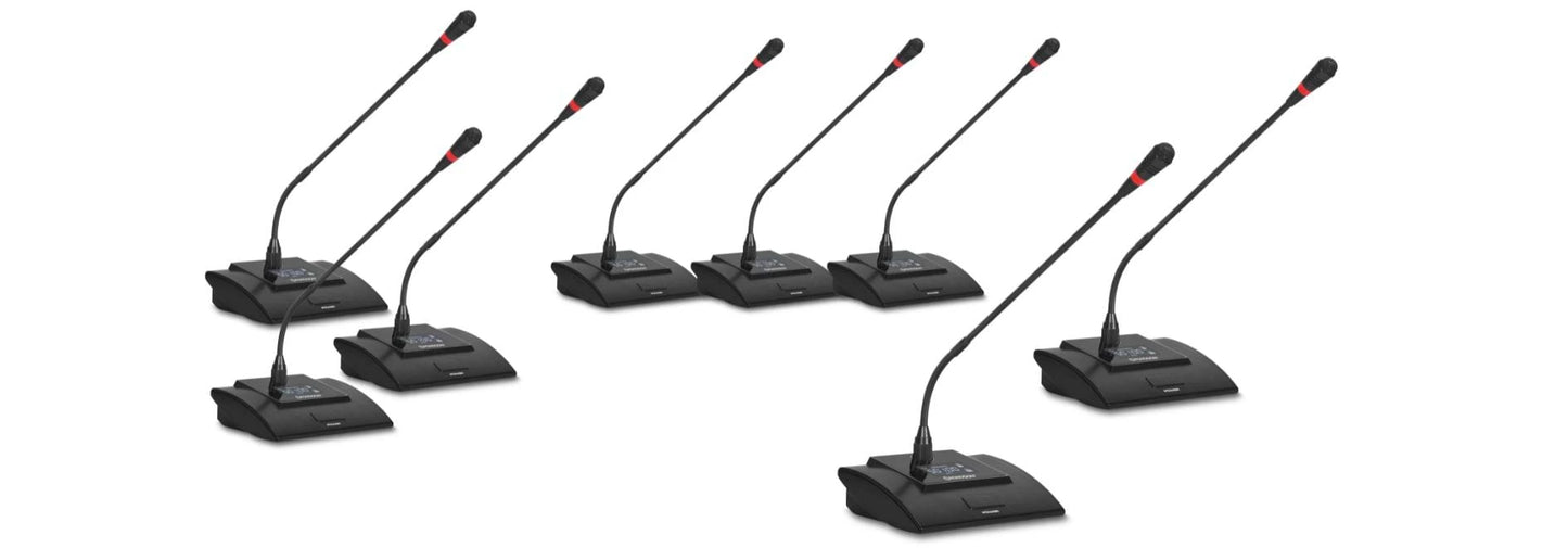 BE-20CONF SYSTEME DE CONFÉRENCE SANS FIL A 8 CANAUX MICRO