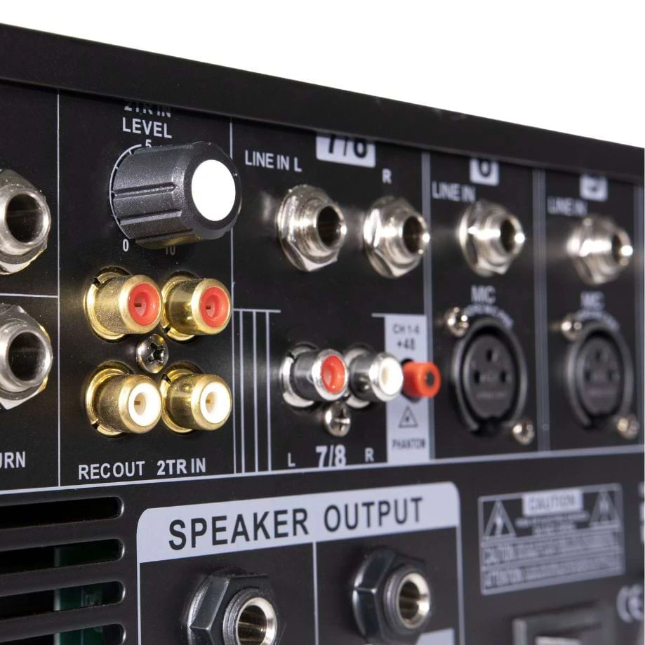 LA-MIXRACK - Table de mixage multimédia rackable 3U - Face arrière zoom