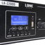LA-2200D - Amplificateur mélangeur multimédia 2 x 200W en 4-8 ohms - Face avant zoom