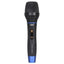 LA-MBLUE Microphone dynamique à main filaire bleu