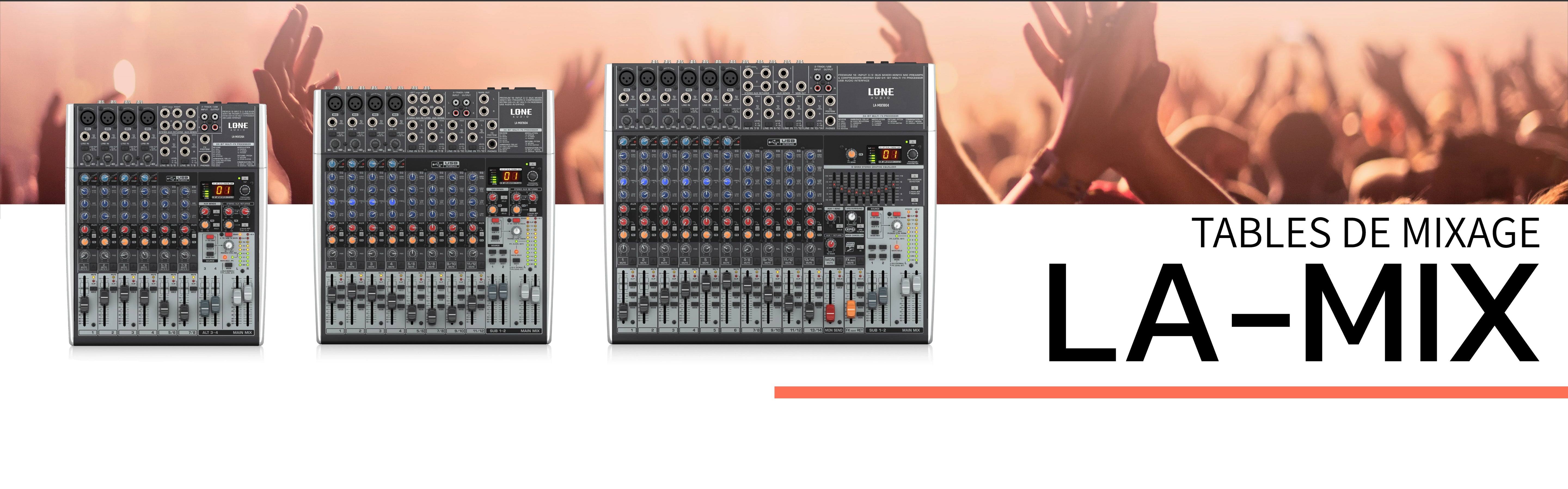 Image table de mixage par Lone audio 