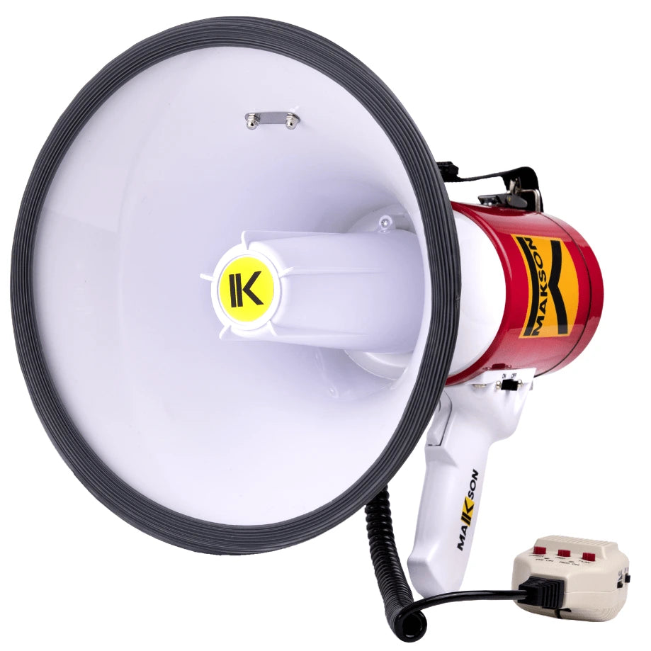 MKS-50 - Mégaphone / Porte Voix - Face avant et micro