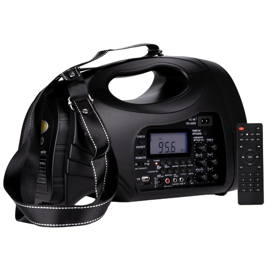 Image du MKS-65-PLAY système amplifié portable UHF avec micro main et télécommande