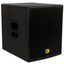 Image du système amplifié de 1600W MKS-KUBE15 - Subwoofer face avant coté gauche