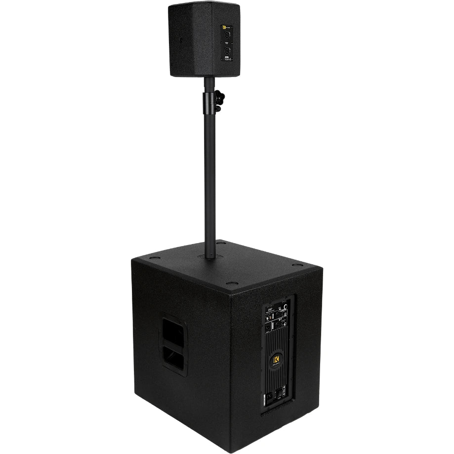 Image du système amplifié de 1600W MKS-KUBE15 - Face arrière