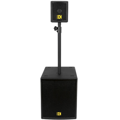 Image du système amplifié de 1600W MKS-KUBE15 - Face avant