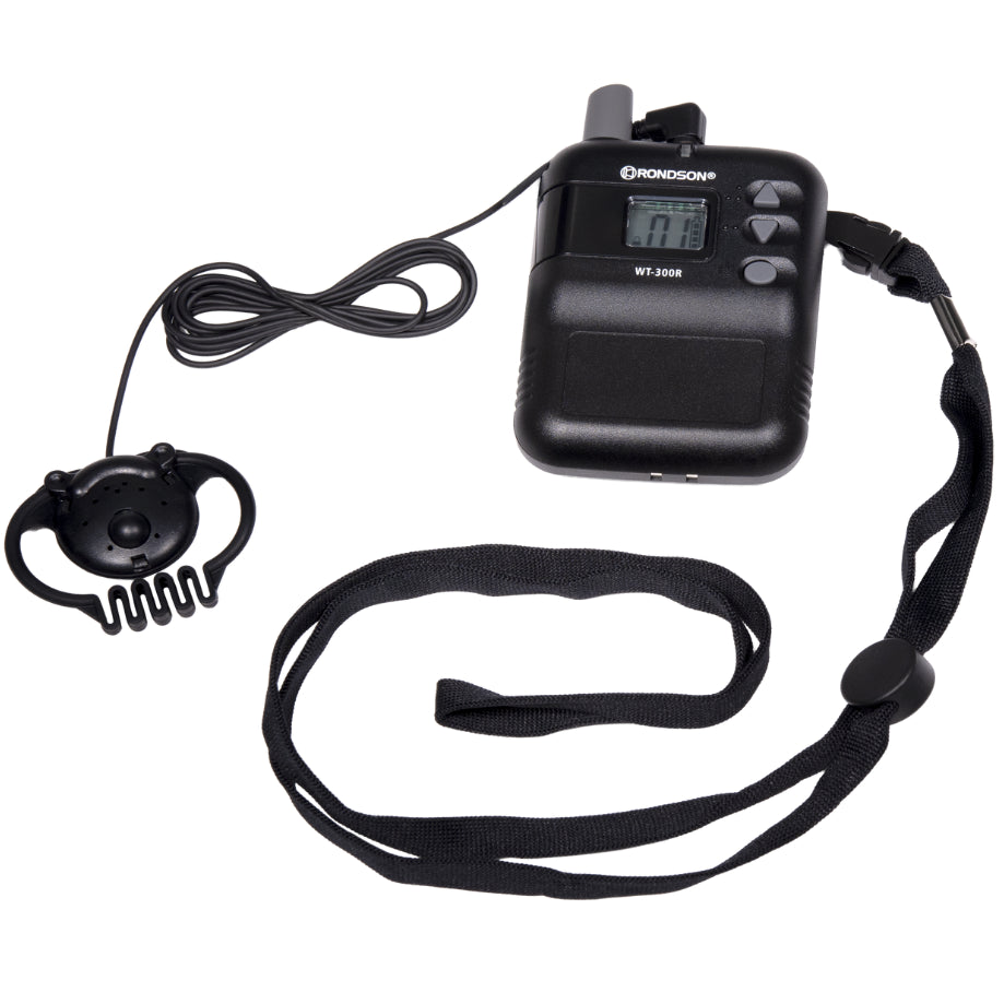 WT-300R - boitier récepteur avec oreillette - Cordon et oreillette
